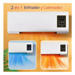 Súper oferta imperdible 2x1✨💥por el día de hoy!!💎✨Aire acondicionado portátil frío! y calor!- Envío Gratis!🚛Pagas en casa!🏠